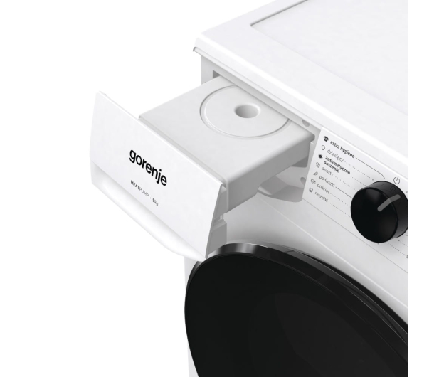 GORENJE DHNA93/PL 9 kg z pompą ciepła, ExtraHygiene, AntiCrease, Program Automatyczne suszenie, Program szybki 30’ - 1336202 - zdjęcie 2